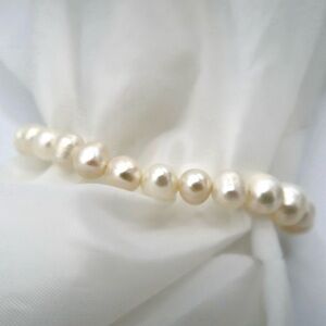 NATURAL PEARL BRACELET (BRIDAL WHITE)